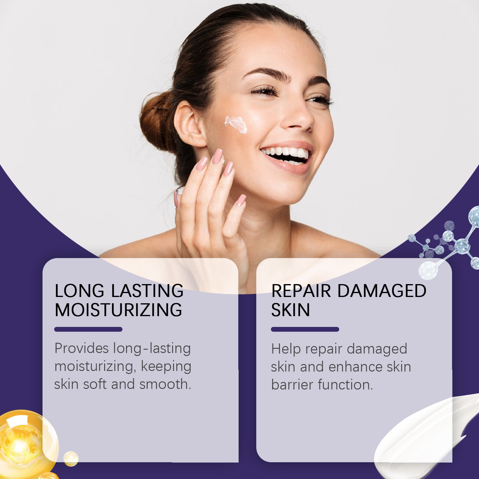Facial Repair Cream Moisturizing, Hydrating And Nourishing