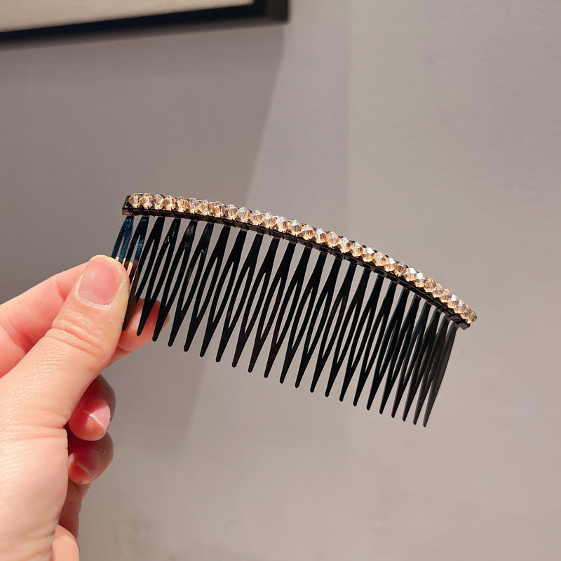 Women's Crystal Hair Comb Organizing Box