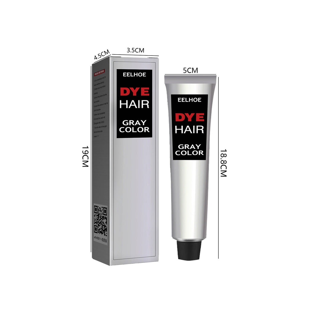 Eelhoe Easy To Color Hair Care Long-lasting Mild Hair Gray Hair Hairdressing Agent