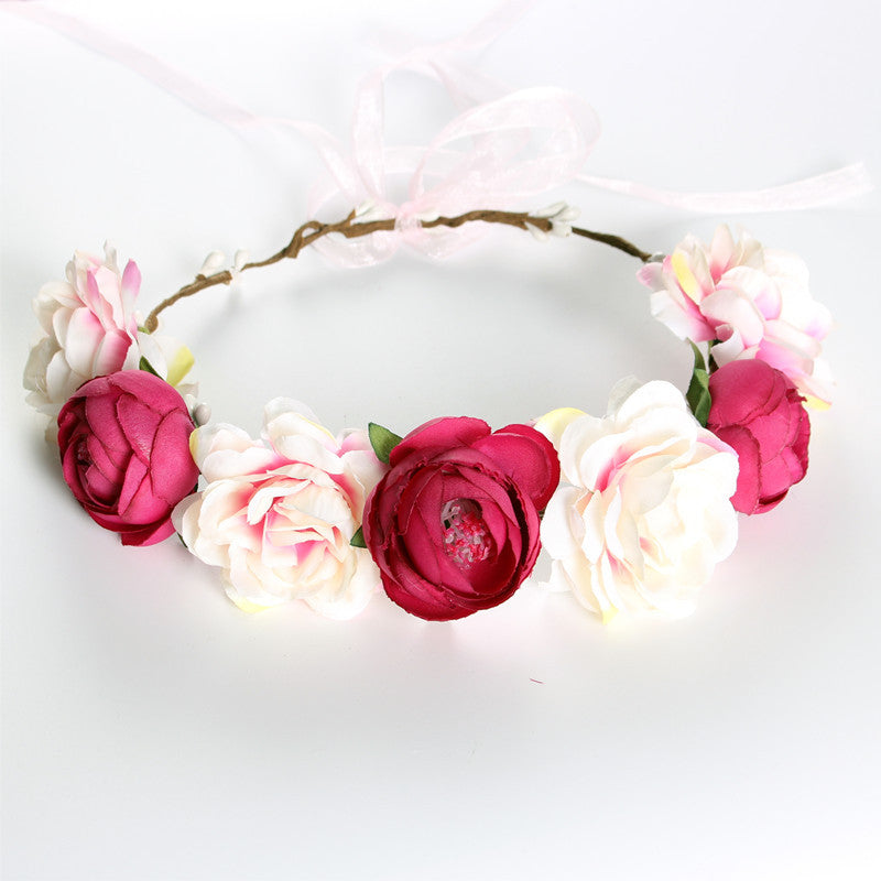 Fashion Flower Headband Seaside Travel