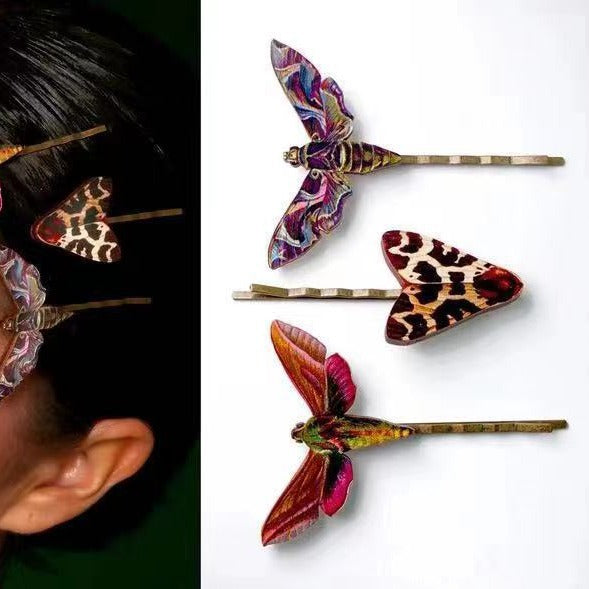 Women's Fashion Dragonfly Butterfly Decorative Hair Clip