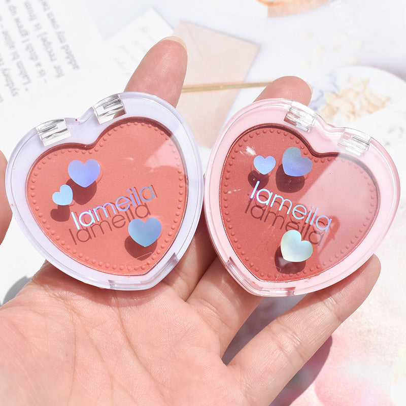 Lamella Schoolgirl Rouge Blush Pan Nude Makeup Repairing