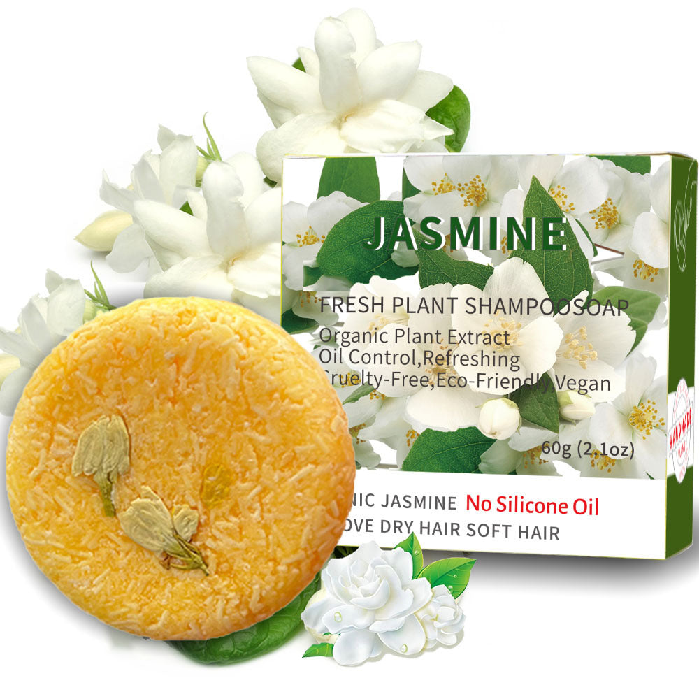 Fresh Plant Oil Control Decontamination Organic Shampoo Soap