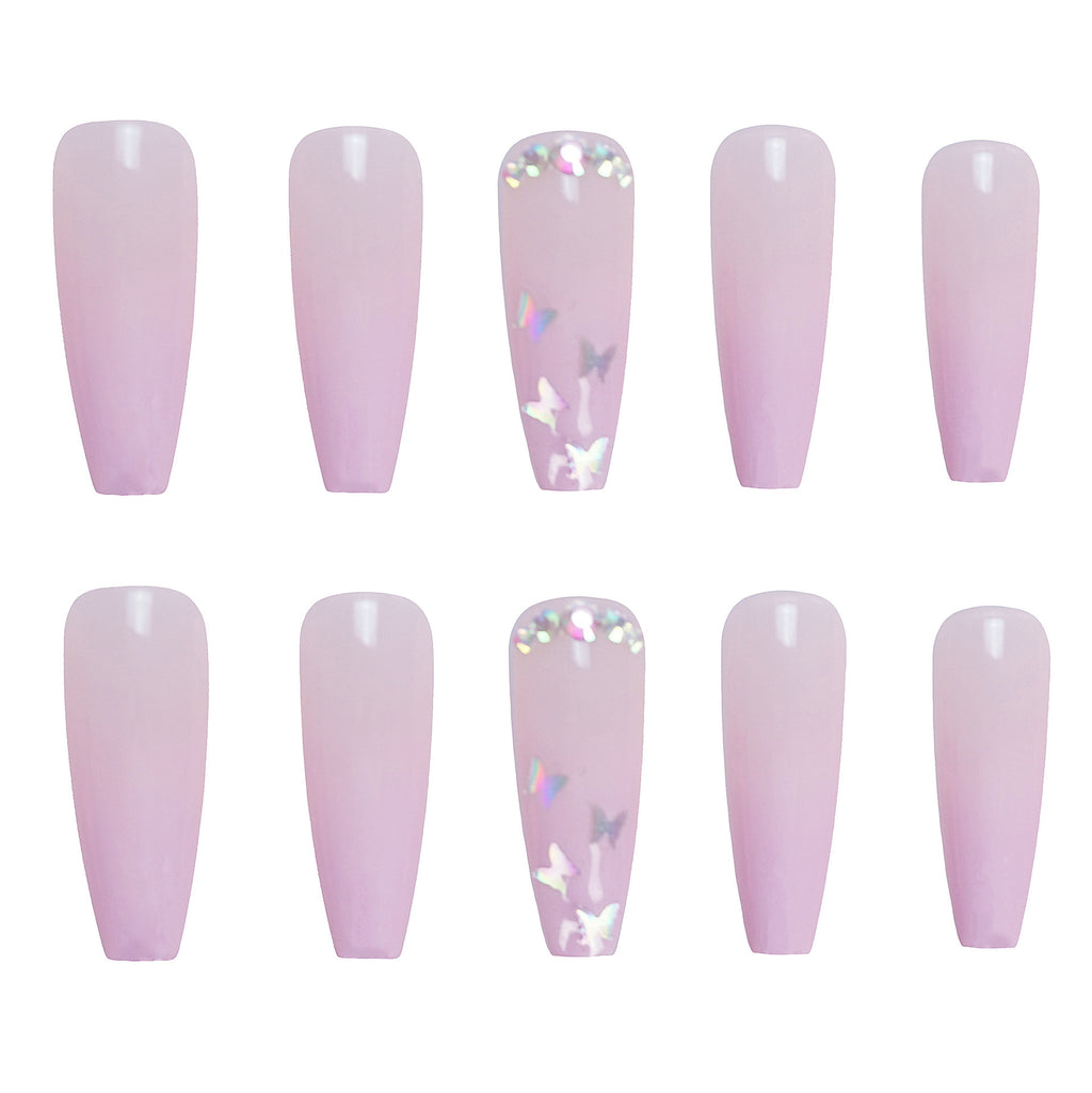 Gradual Butterfly Wear Nail Enhancement Patch