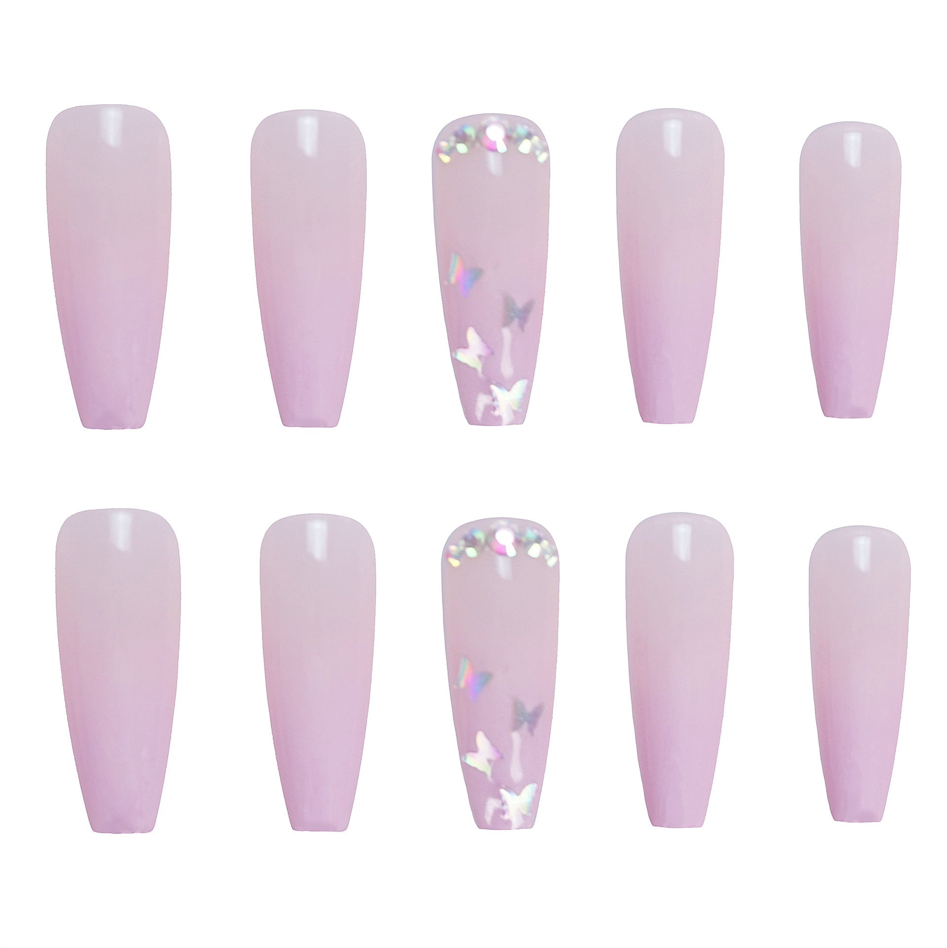 Gradual Butterfly Wear Nail Enhancement Patch