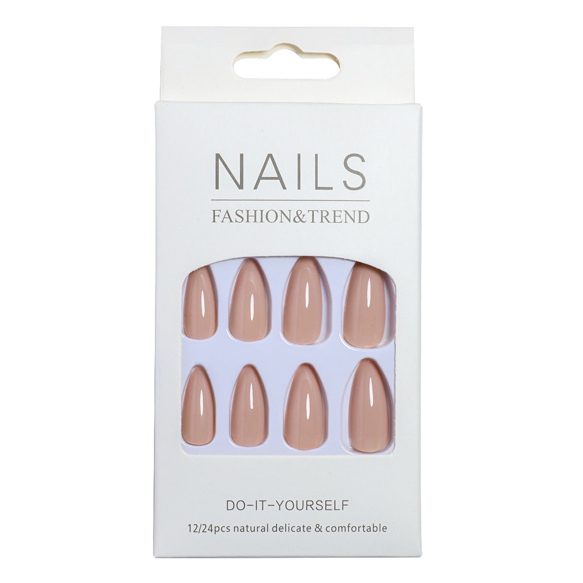 Nail Tips For Summersweet Medium-length Press-on Nails 24 Pieces