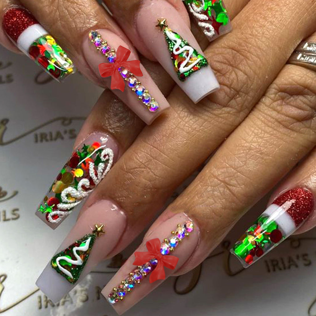New Nail Beauty SMD Snowflake Christmas Style
