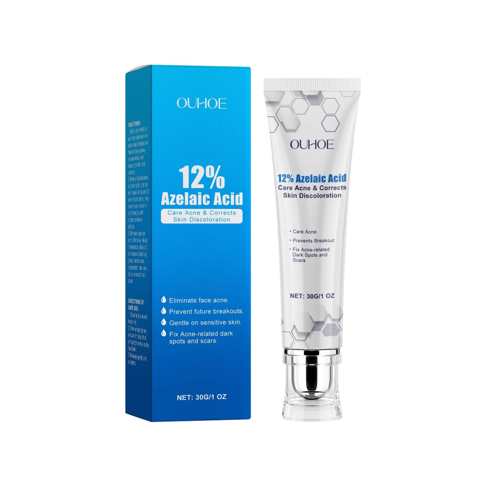 Azelaic Acid Acne Cream Gentle Nourishing Hydrating