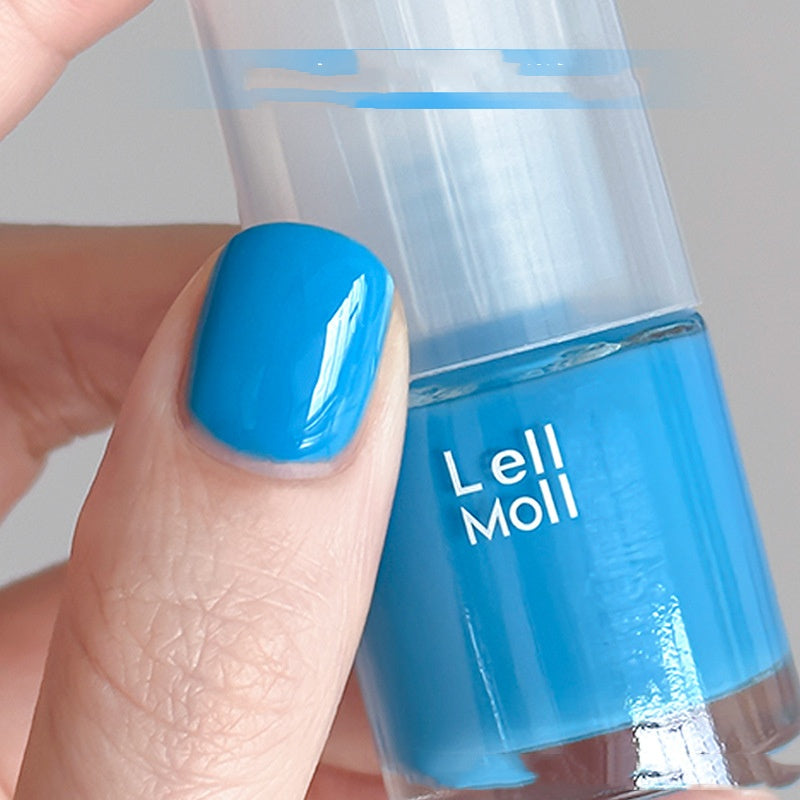 Lell Moll Water-based Tearable Nail Polish Baking-free And Tasteless