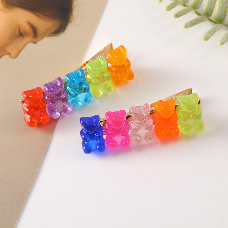 Cartoon Fashion Simple Bear Bangs Clip