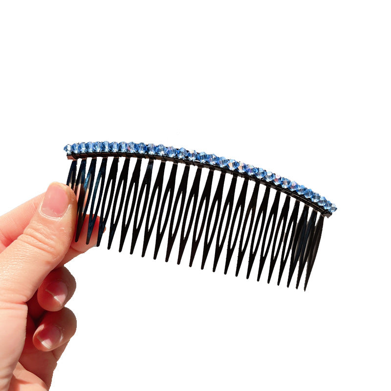 Women's Crystal Hair Comb Organizing Box