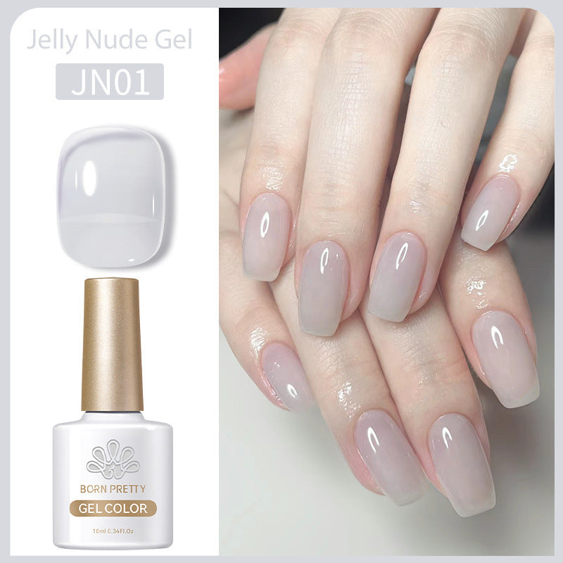 Born Pretty Nail Polish Transparent Color UV Polish Jelly Phototherapy Plastic