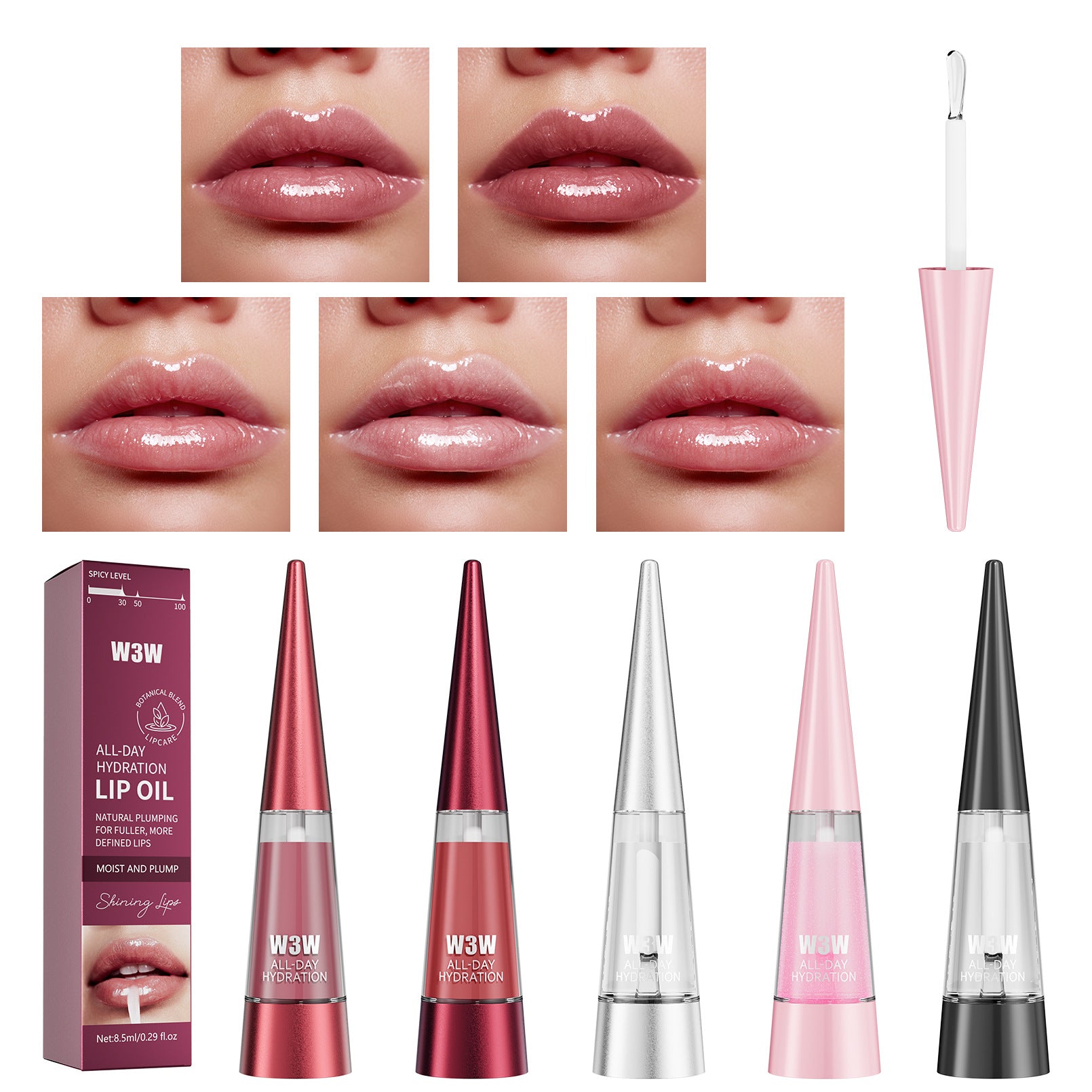 Rich Plump And Hydrating Dewy Lip Oil