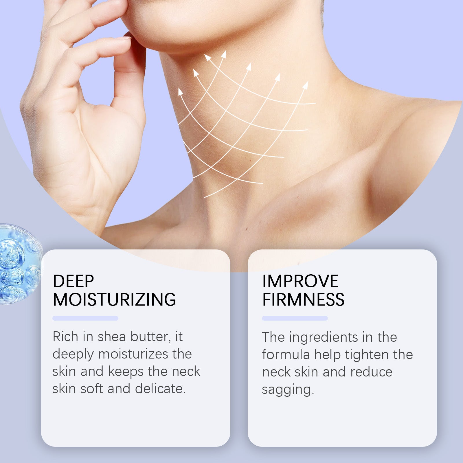 Neck Neck Cream Moisturizing, Hydrating And Nourishing