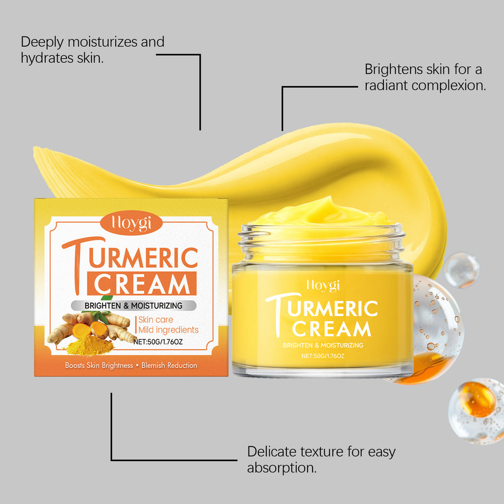 Turmeric Moisturizing Face Cream, Brightens Skin Tone