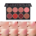Langmanni Makeup Eight-color Blush High Disc Brighten Skin Tone