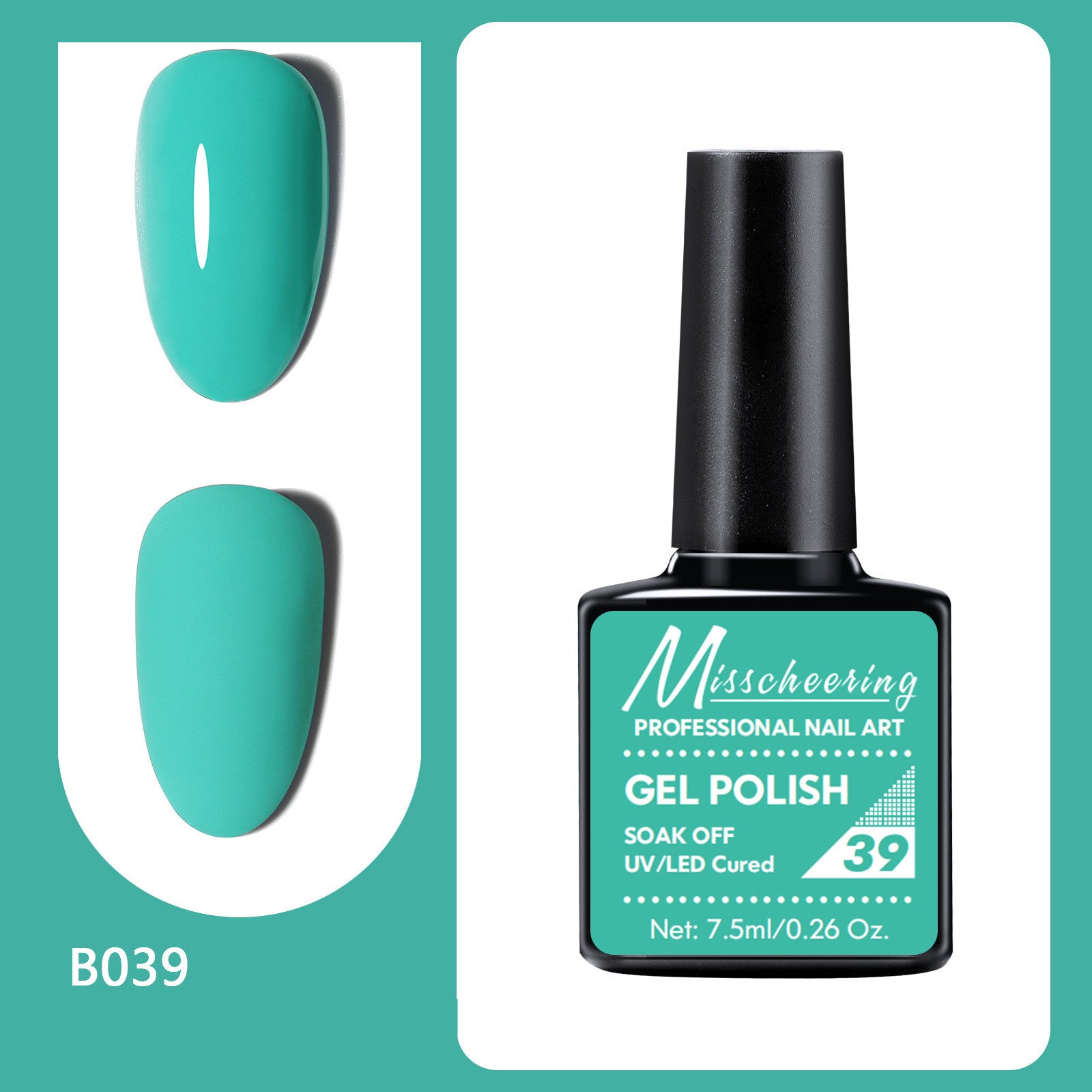 Misscheering New Long Lasting Light Therapy Nail Polish Set