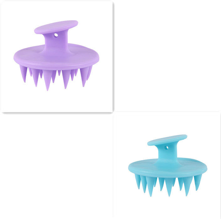 Massage Silicone Shampoo Brush To Clean Hair Comb