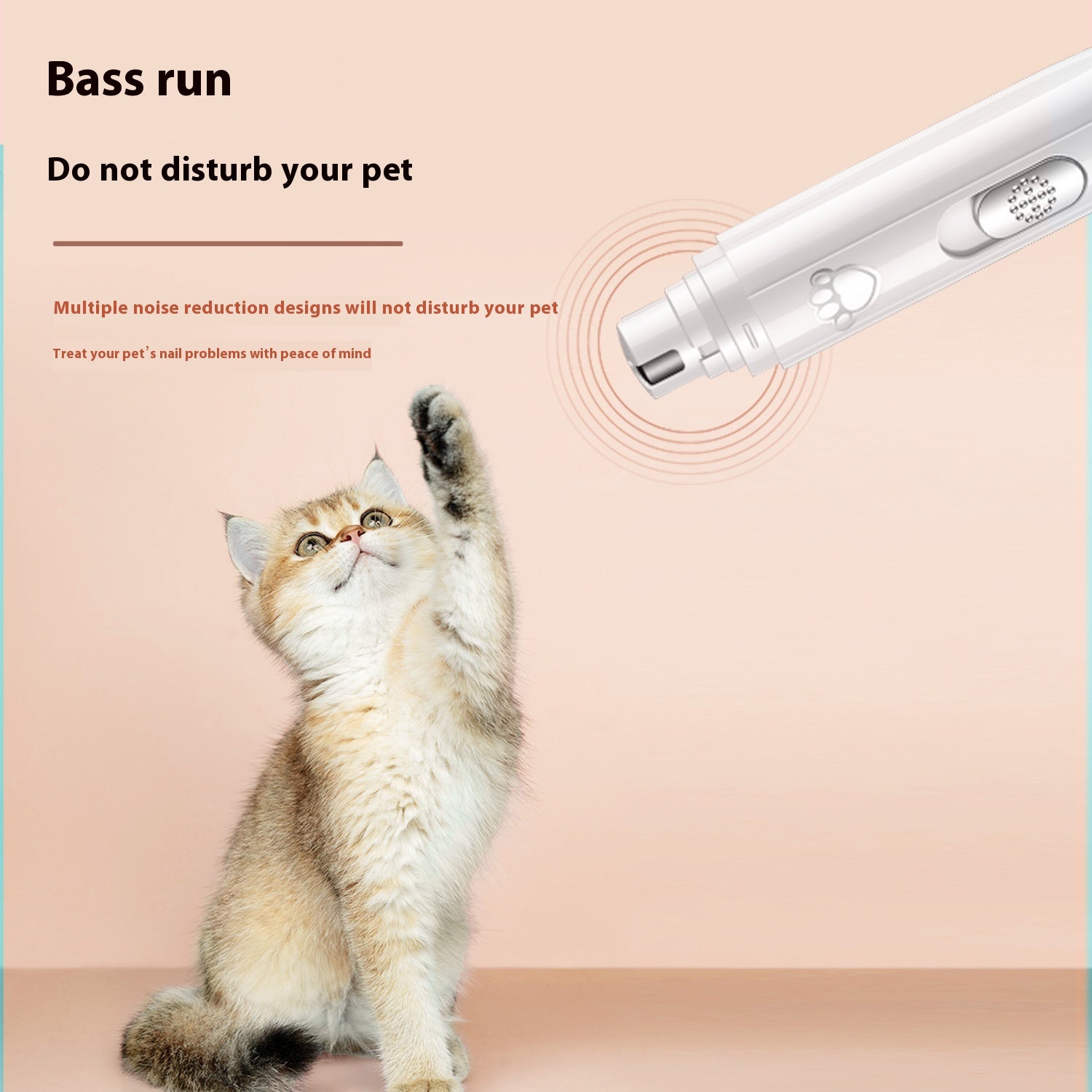 Pet Nail Trimmer Boxed USB Rechargeable
