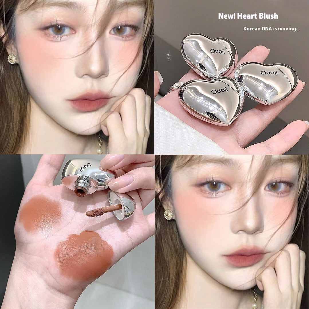 Ouoii Portable All-match Soft Mist Love Liquid Blush