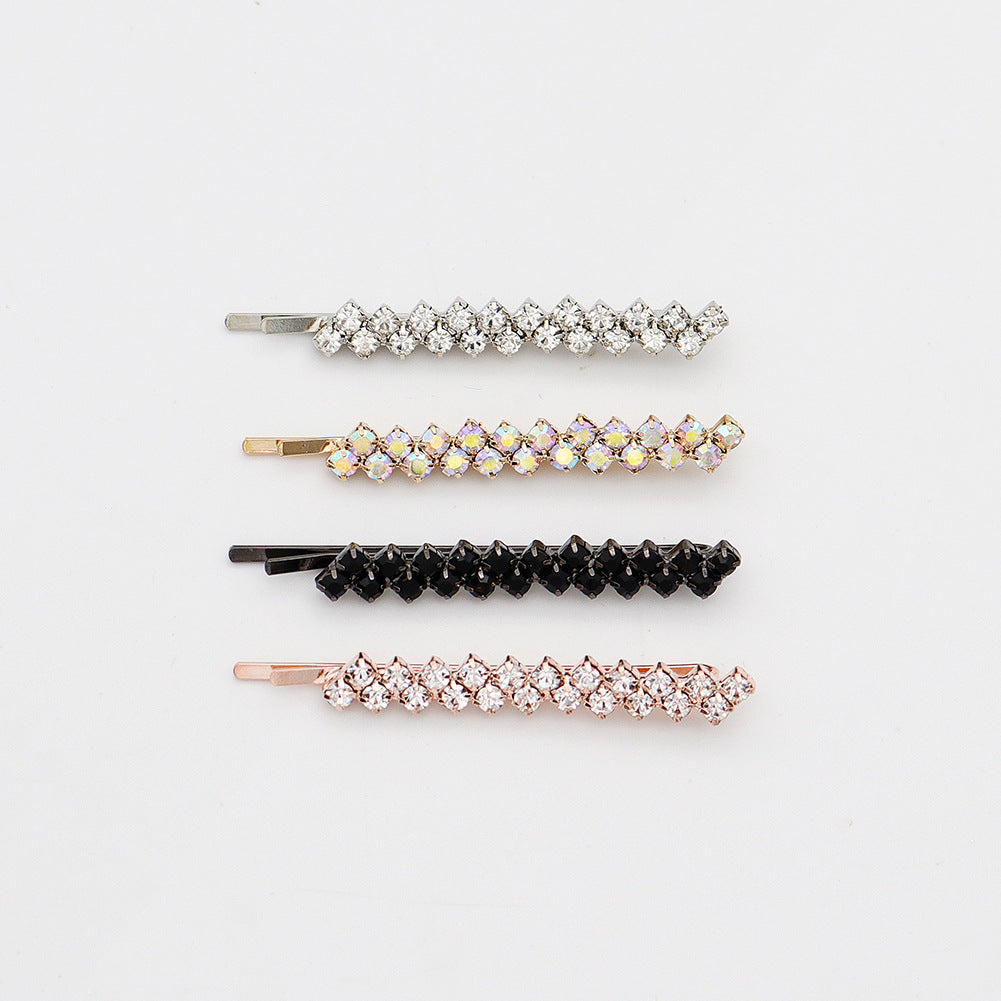 Ins Rhinestone Hairpin Headdress Women