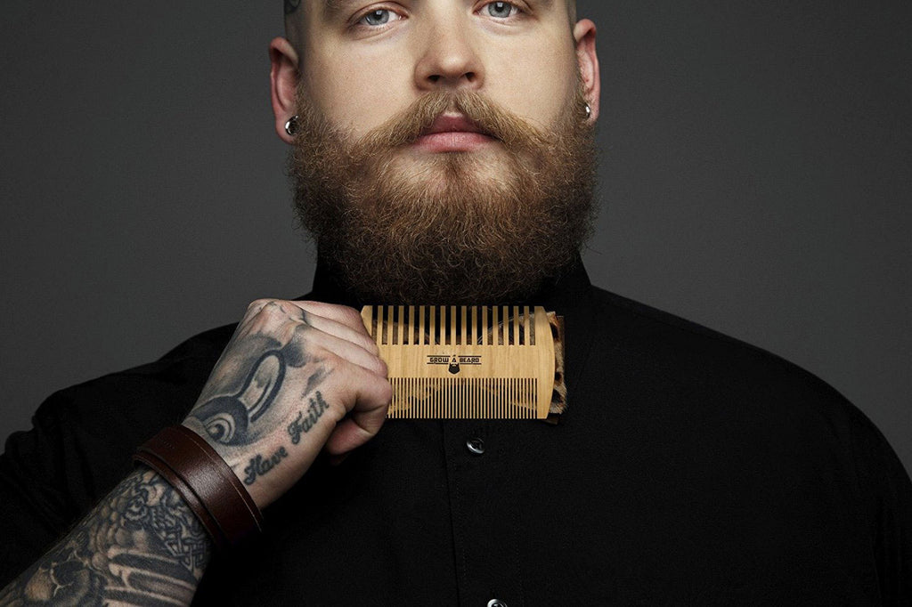 Household Bristle Beard Comb Brush Set