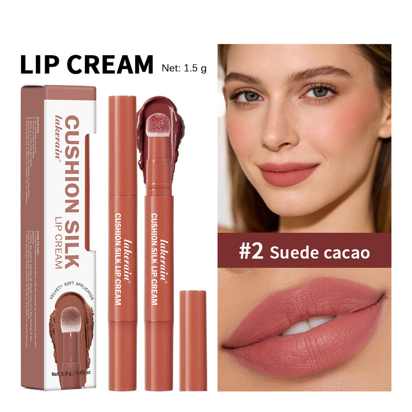 Matte Blush And Lipstick 2-in-1 Multi-use Product