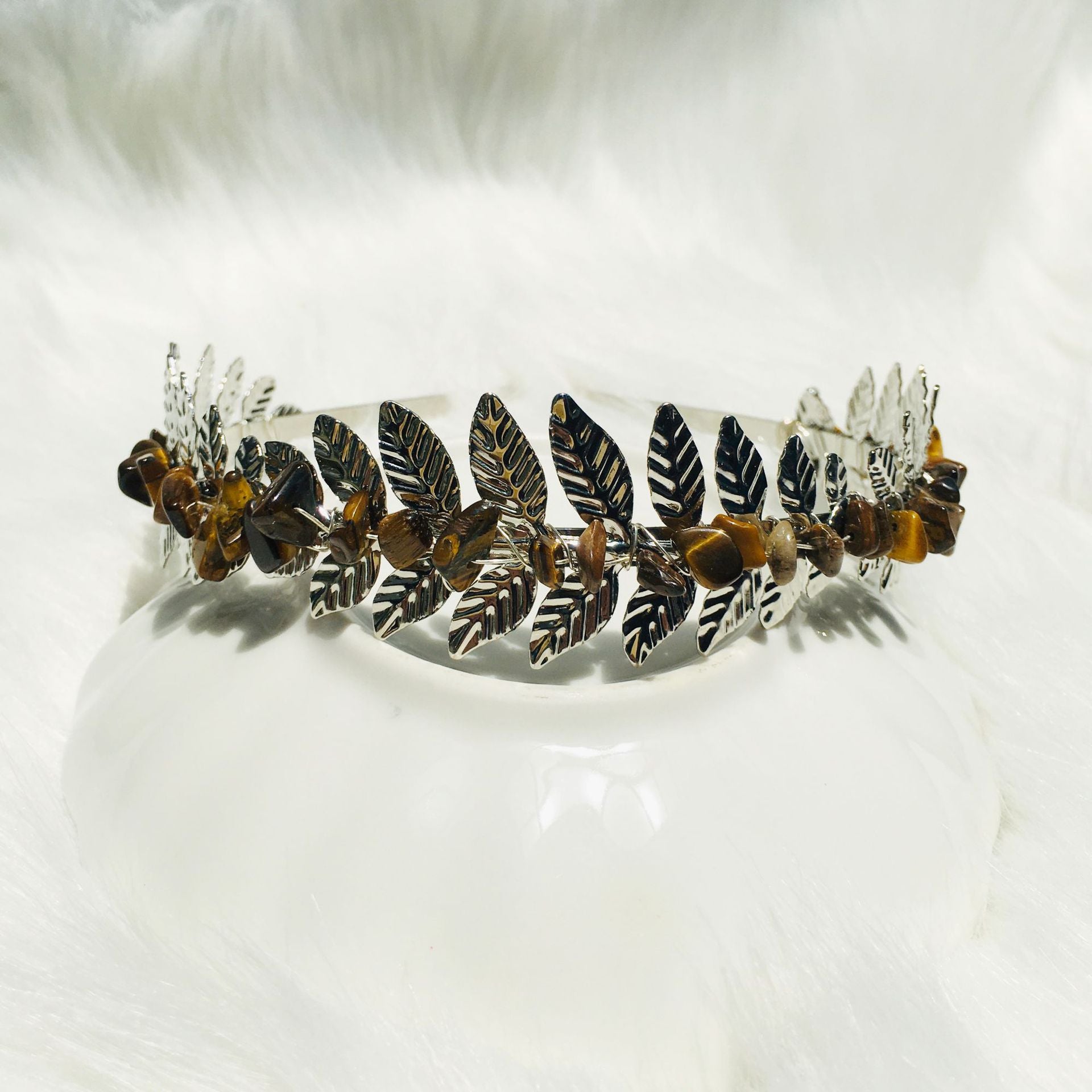 Natural Crystal Hairpin Creative Handmade DIY