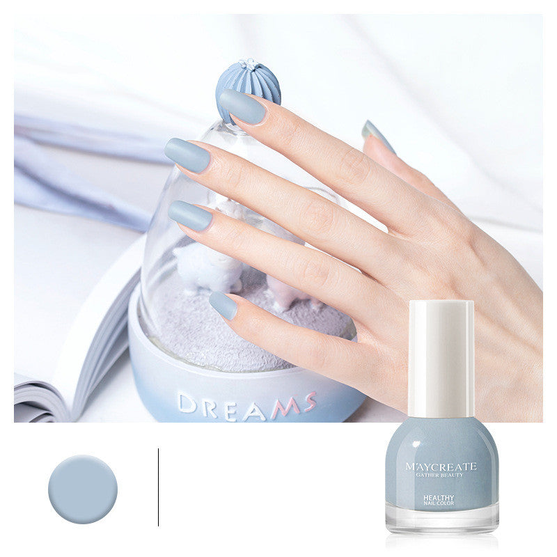 Maycreate Nail Polish Female Long-lasting Tear-free Baking Free Transparent Net Red Summer Nail Polish