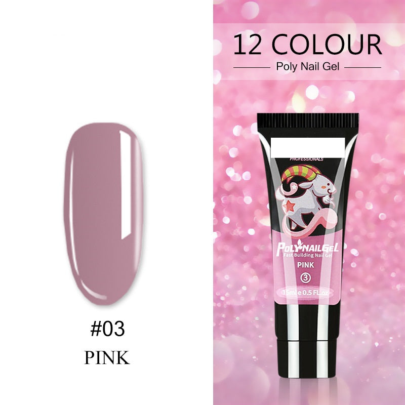 Acryl Gel Women's  Crystal Extender Nail Polish