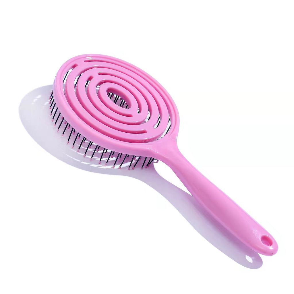 New Hollow Plastic Massage Comb