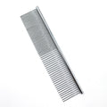 Dog Combs With Rounded Ends Stainless Steel Teeth Cat Comb For Removing Tangles And Knots Professional Grooming Tool For Long And Short Haired Dog Cat And Other Pets