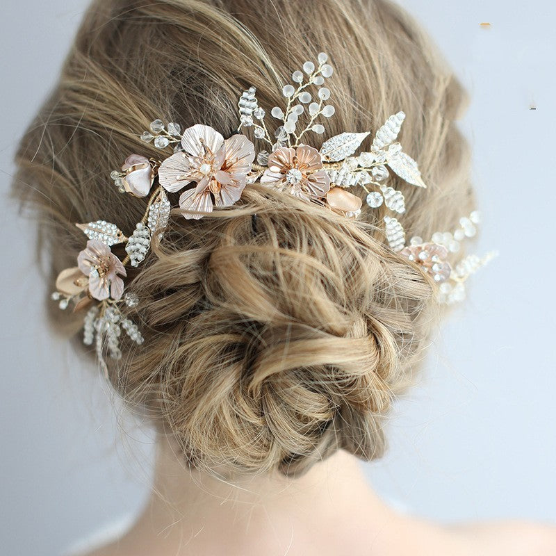 European And American Wedding Wreath Headgear