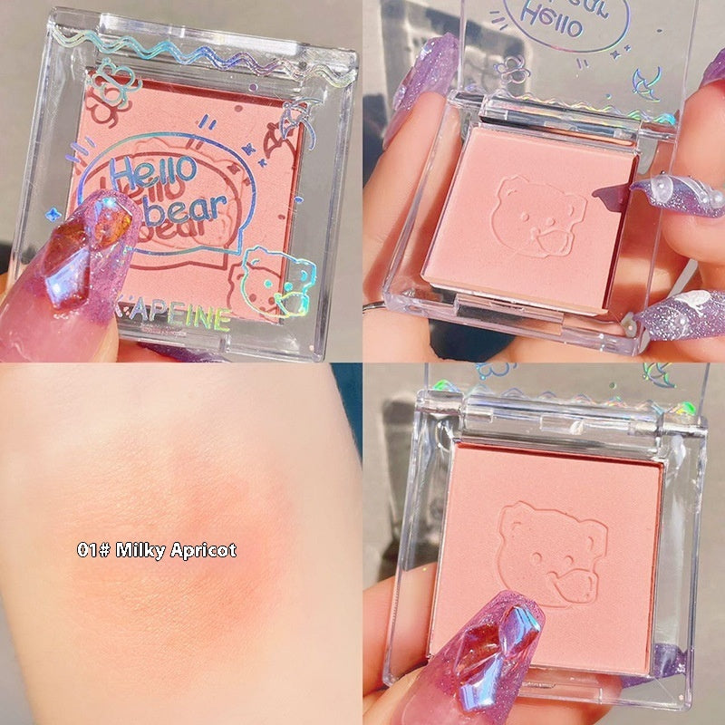 K'apeine Monochrome Blush Chin Blue Chin Purple Matte Natural Repair