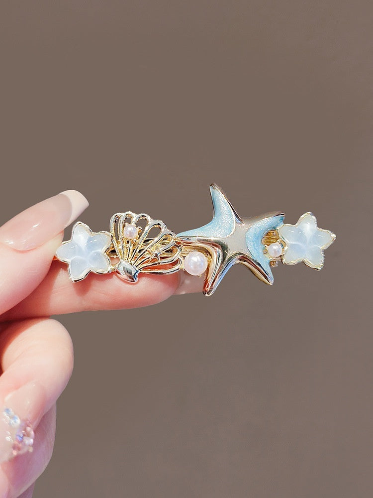 Clip Hairware Full Diamond Wheat Grip