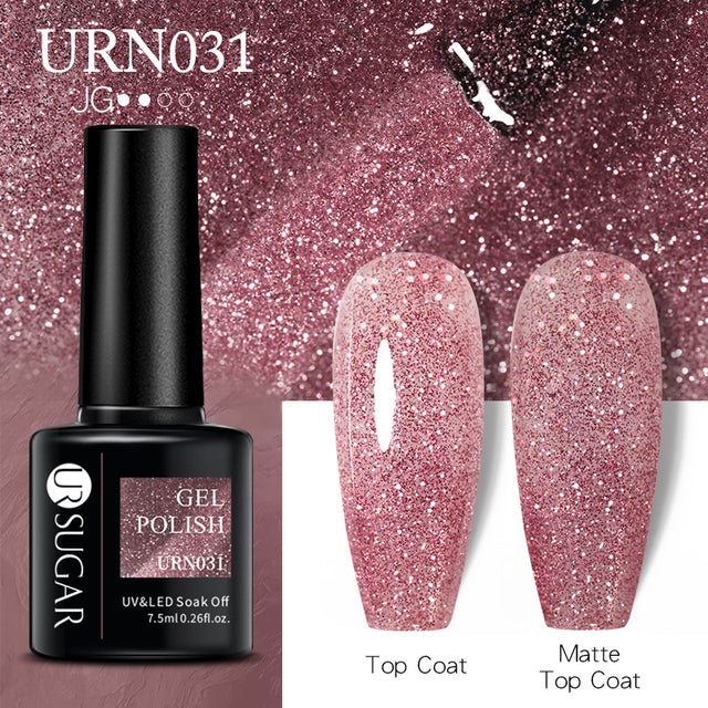 UR Sugar 7.5ml Reflective Glitter Gel Winter Nail Polish