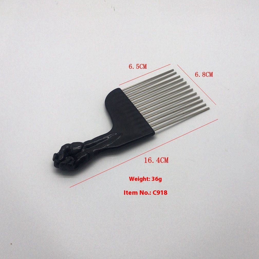 Male Creative Portable Household Steel Needle Comb
