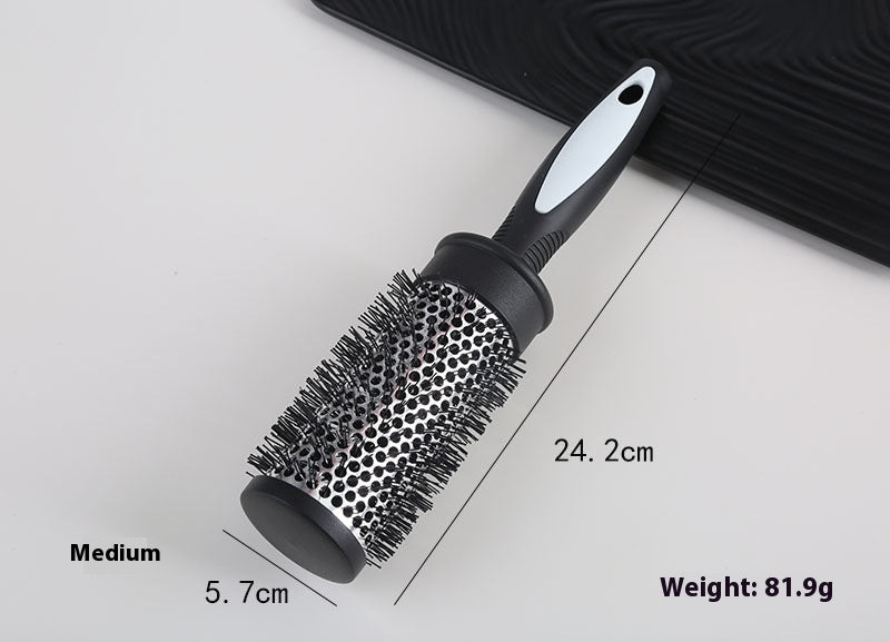 Nylon Aluminum Tube Ceramic Hair Curling Comb Thermal Conductivity Fluffy Shape