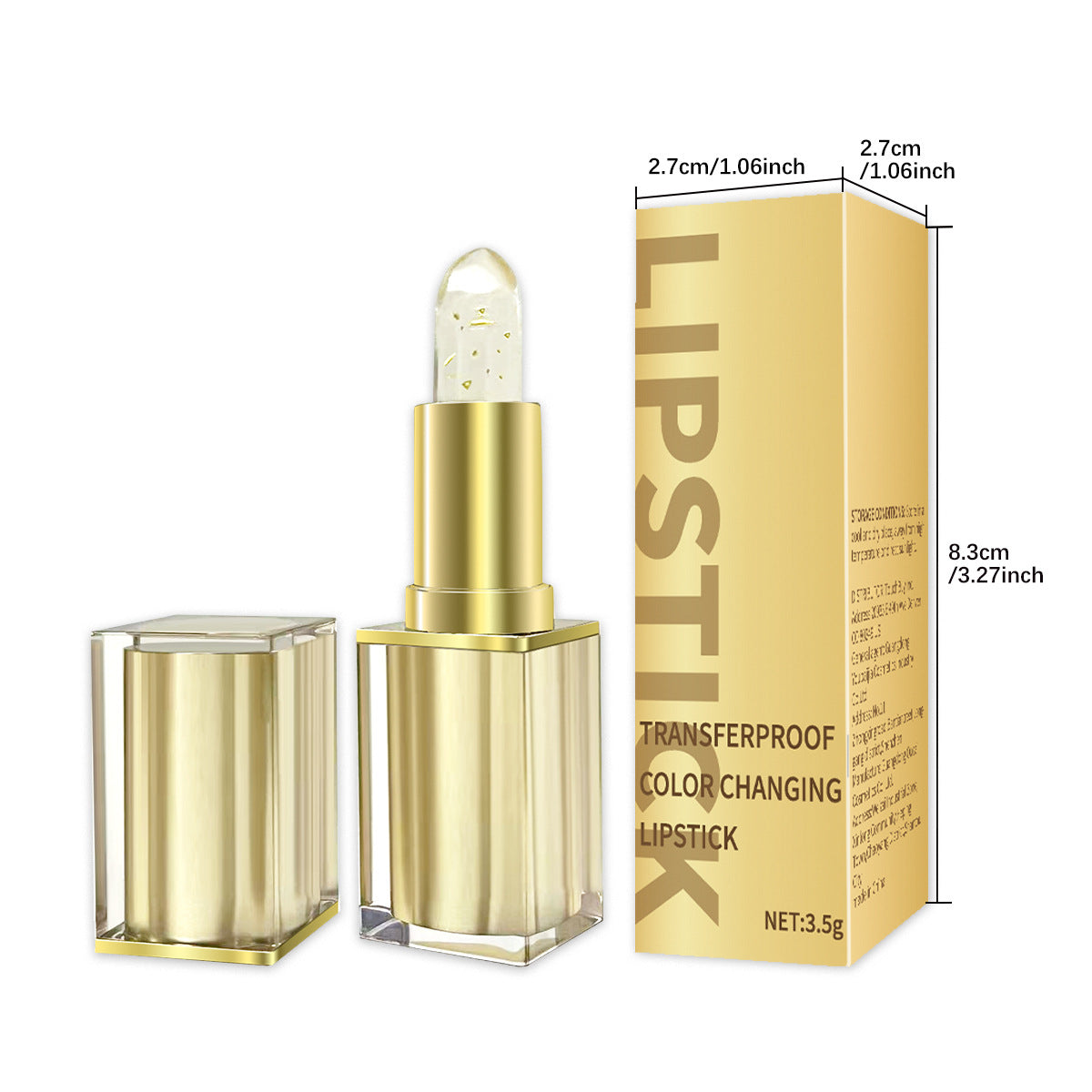 Moisturizing And Temperature Feeling Color-changing Lipstick Lip Balm