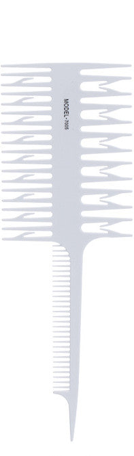 Pointed Tail Art Hair Pick Comb Two Sides Hairdressing Comb Fishbone Hair Tidying