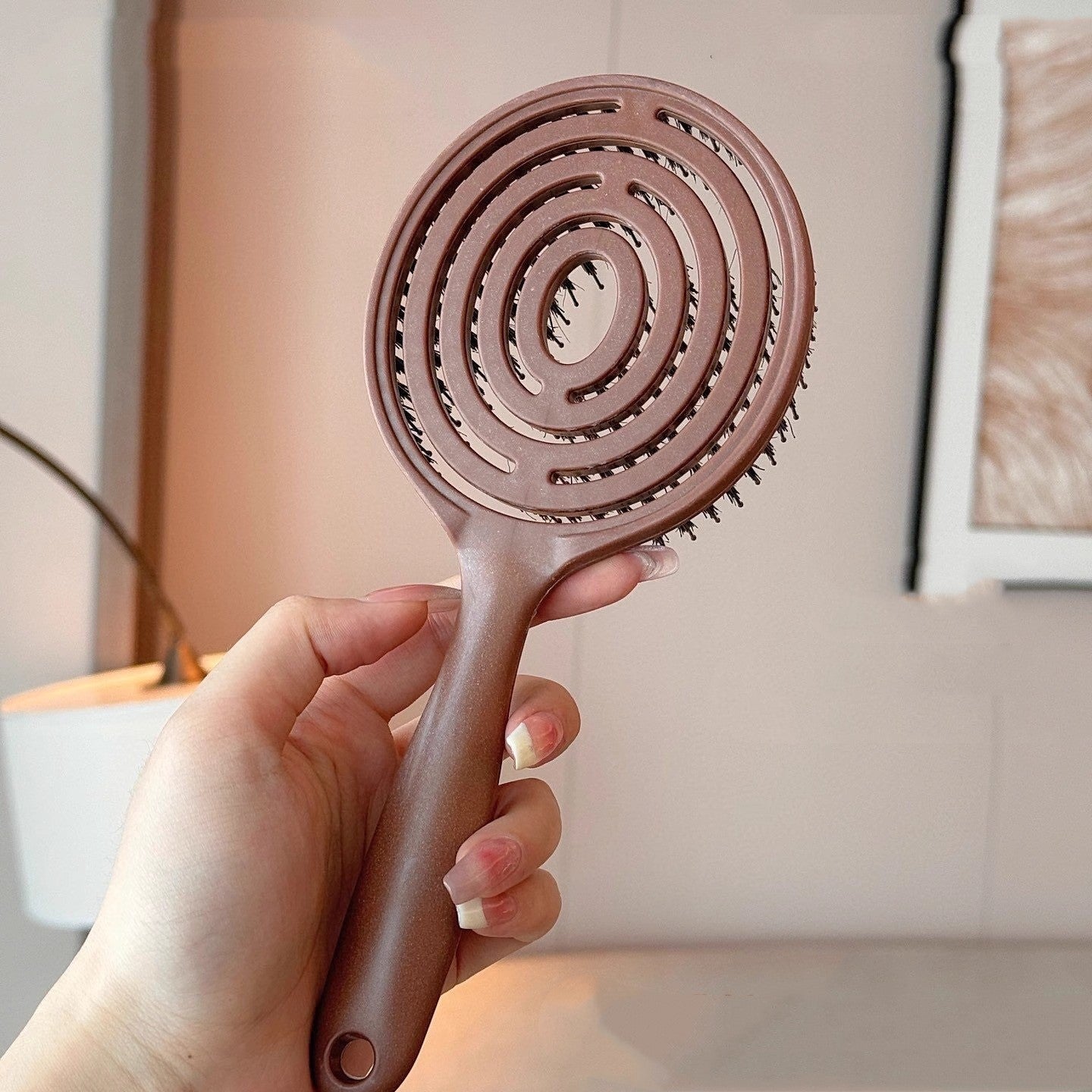 Hollow Out Massage Comb Household