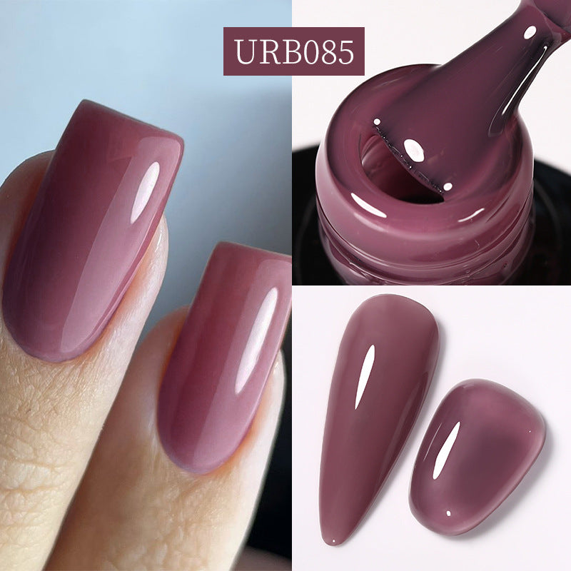 UR Sugar Reinforced Long-lasting No-file Base Coat With Shimmering Glitter Gel Polish