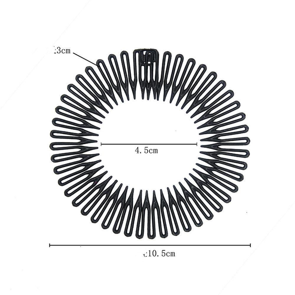 Spring Comb Hair Accessories Plastic Comb Combination