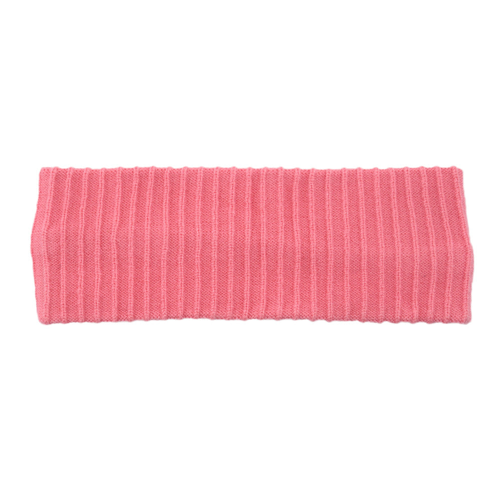 Elastic Vertical Knitting Wool Headband