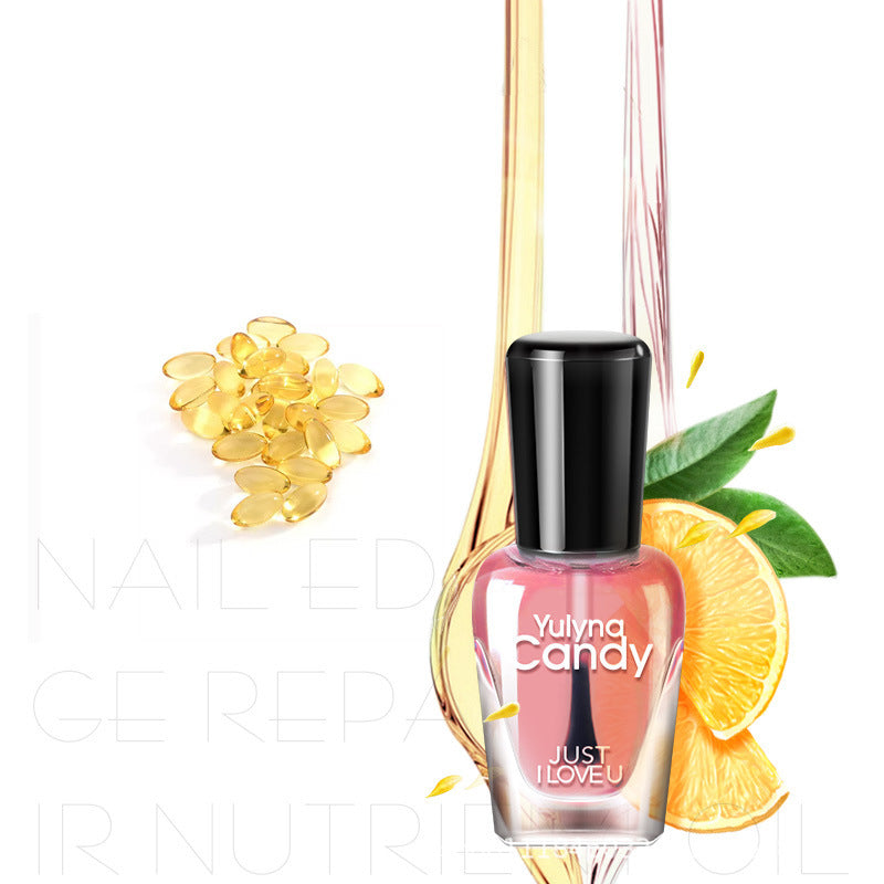 Yulyna Candy Transparent Waterproof Nail Polish Female Armor Nourishment-oil