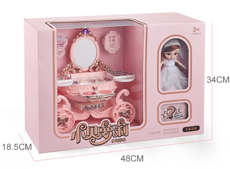Girl's Toy Makeup Box Nail Polish