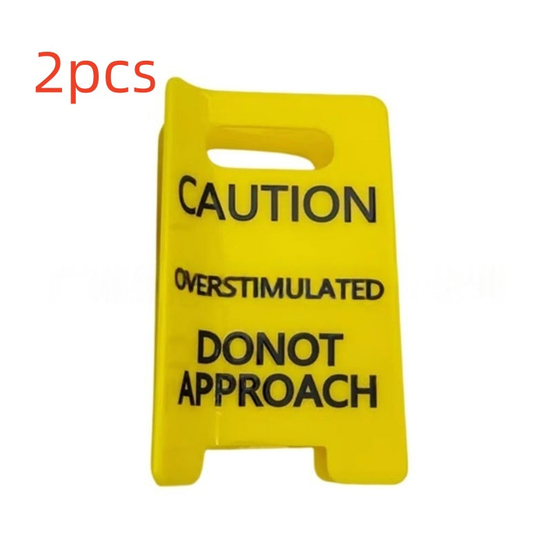 An Overexcitement Warningyellow-clipped Hairpin Symbolizing Overstimulation