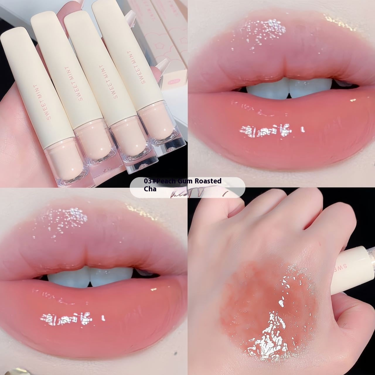 Balm Lip Lacquer Brightening And Moisturizing Easy To Color