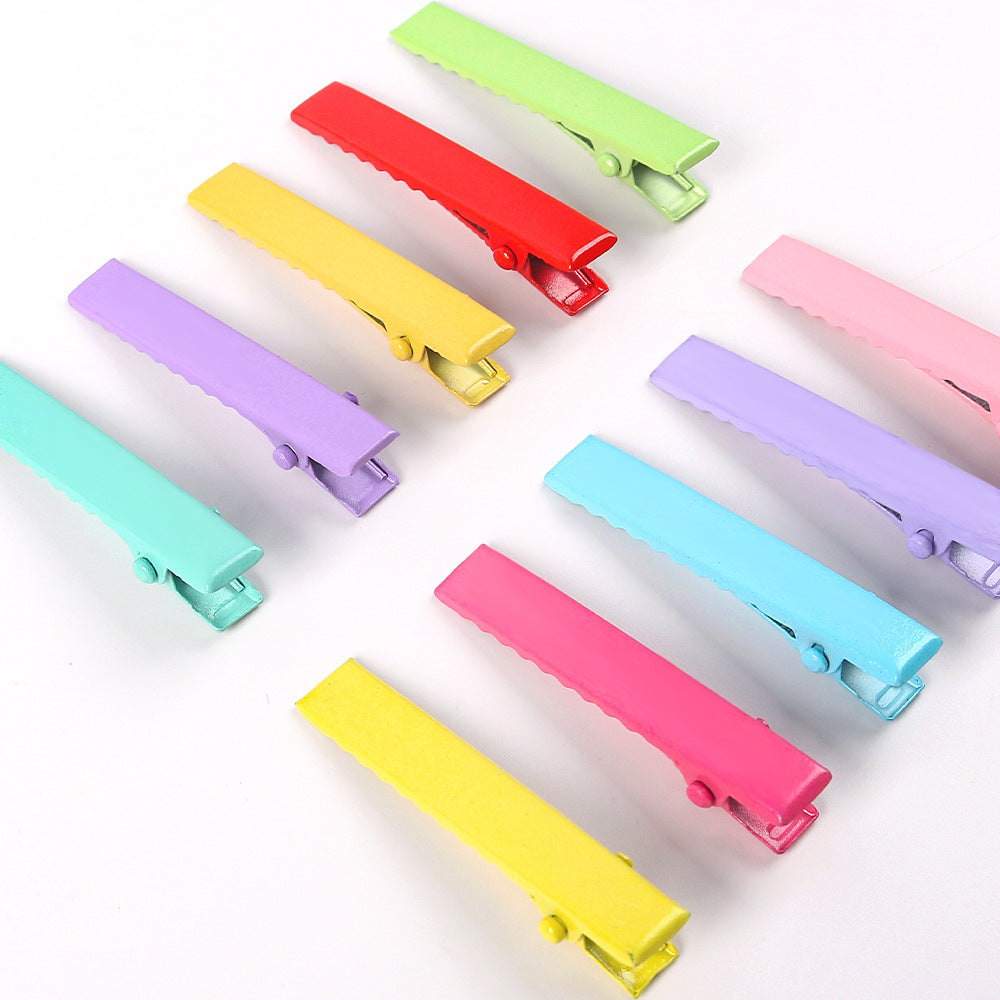 Diy All-matching Cream Glue Bangs Duckbill Clip