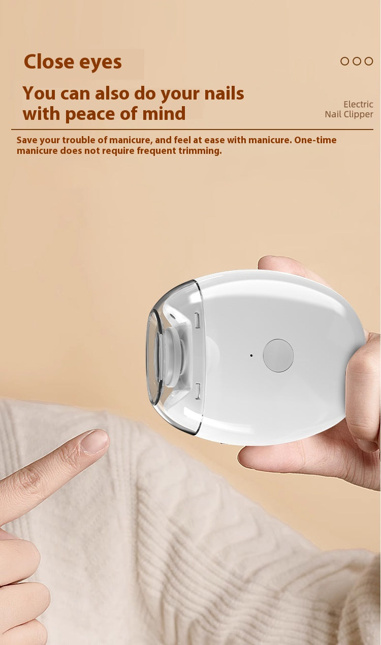 Baby Electric Nail Grinder USB Charging Household Nail Clippers